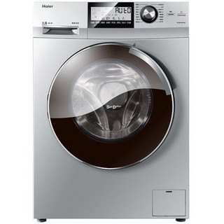 Haier/海尔 XQG80-BD1626 银灰 8kg 滚筒洗衣机