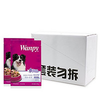 Wanpy 顽皮 犬用 鸡肉蔬菜 鲜封包 （100g*12袋）