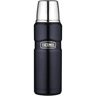 THERMOS 膳魔师 SK2000MBTRI4 Stainless King不锈钢真空保温杯 500ml 午夜蓝