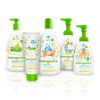 BabyGanics 甘尼克宝宝 Moisturizing Daily Lotion 宝宝保湿乳液（502ml*2）