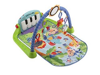 Fisher-Price 费雪 Kick and Play Piano Gym 钢琴游戏毯 均码 绿色