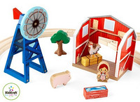 KidKraft Farm Train Set 17827 农场火车玩具套装