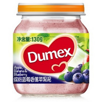 Dumex 多美滋 缤纷蓝莓香蕉苹果泥 130g
