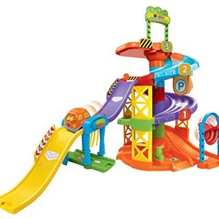 VTech 伟易达 80-152700 Smart Wheels Spinning Spiral Tower Playset 旋转高塔小车套装