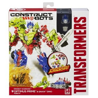 Transformers 变形金刚4 恐龙勇士系列 Optimus Prime and Gnaw  拼插模型