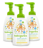 BabyGanics 甘尼克宝宝 Shampoo + Body Wash 婴儿二合一沐浴洗发露（473ml*3瓶）