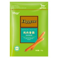 Wanpy 顽皮 happy100系列 犬用鸡肉香肠 125g*10袋