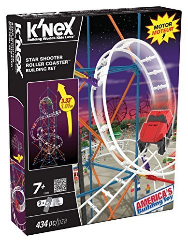 #本站首晒#K'NEX Star Shooter Coaster Building Set 科乐思云霄飞车