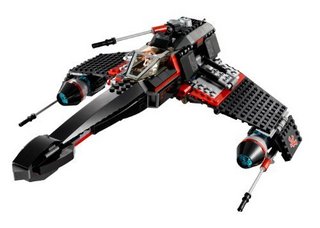 LEGO 乐高 Star Wars 75018 Jek 14 Stealth Starfighter 绝密星际战斗机