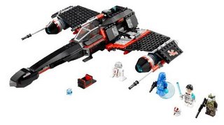 LEGO 乐高 Star Wars 75018 Jek 14 Stealth Starfighter 绝密星际战斗机