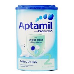 Aptamil 爱他美 婴幼儿奶粉 2段 6-12个月 900g
