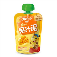 Heinz 亨氏 乐维滋果汁泥 苹果香芒 120g