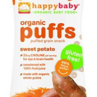  HAPPYBABY 禧贝 Organic Puffs 有机番薯泡芙（60g*6瓶）
