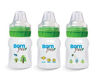 Born Free  BPA-Free Decorated 宝宝防胀气奶瓶（150ml *3只）