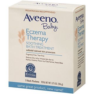 Aveeno Baby Eczema Therapy Soothing 燕麦舒缓泡澡粉 106g*2盒