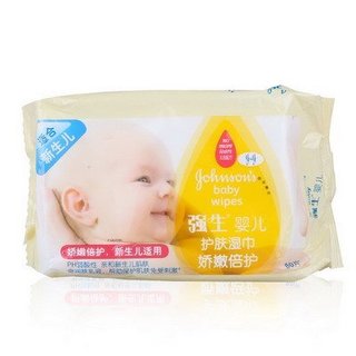 Johnson‘s baby 强生婴儿 娇嫩倍护 婴儿湿巾 80片*6 