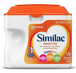 Similac 美国雅培 Sensitive 金盾 低敏婴儿奶粉 1段（638g*6罐）