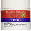 derma e Anti-Wrinkle Vitamin A Retinyl Palmitate 抗皱维A面霜 113g