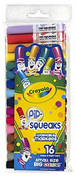 绘儿乐crayola16色短杆儿童可水洗水彩笔安全画笔幼儿园回忆