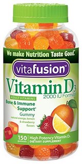 vitafusion D3 成人维生素营养软糖 150粒