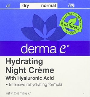 derma e Hyaluronic Acid 透明质酸 保湿晚霜 56g