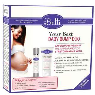 Belli Skin Care 孕妇身体护理套装（按摩油+身体乳）