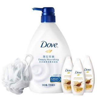 DOVE 多芬 丰盈宠肤沐浴套装