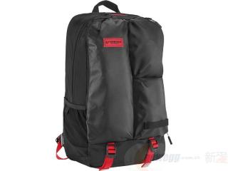 Timbuk2 天霸 Showdown Laptop Pack 双肩电脑包 22L  黑/深红款