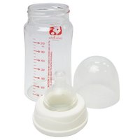 乐扣乐扣 Hello Bebe 哈乐哈乐 HBB118 宽口径经典玻璃奶瓶 220ml
