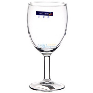 Luminarc 乐美雅 E5871 高脚玻璃杯 六只装