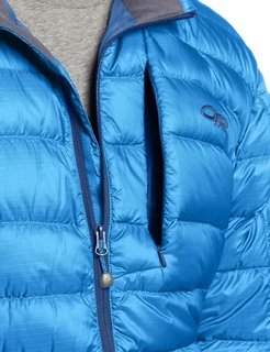 Outdoor Research Transcendent 男款轻量羽绒服 243069 Glacier  Small