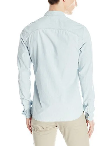 苏格兰苏打Scotch & Soda Chambray Work 男款长袖衬衫