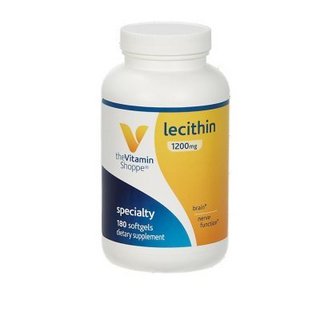 The Vitamin Shoppe 卵磷脂 软胶囊 1200毫克 180粒*3瓶