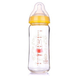 CHUCHU BABY 啾啾 米菲 宽口径玻璃奶瓶 240ml