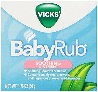 VICKS 维克斯 Babyrub Soothing Ointment 婴儿止咳通鼻舒缓软膏（50g*6盒）