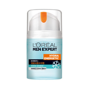 华南华中：L’OREAL 欧莱雅 男士 劲能冰酷水份露 50ml*2瓶+凑单品