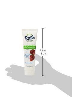 Tom‘s OF MAINE Fluoride Free 儿童无氟草莓牙膏