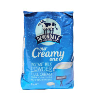 双11预告:Devondale 德运 全脂成人奶粉1kg*2包*3件