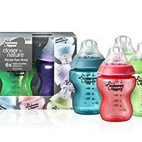 限中亚Prime会员：tommee tippee 汤美天地 Closer to Nature Fiesta PP奶瓶 260ml*6 *2