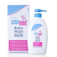 历史低价：sebamed   施巴 婴儿洁肤浴露 400ml *4件