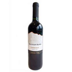 Concha y Toro 干露酒庄 Mountain Range 云巅葡园 赤霞珠干红葡萄酒 750ml