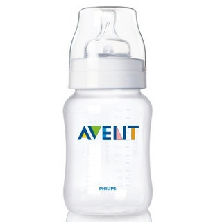 飞利浦 AVENT 新安怡 SCF683/14 宽口径PP奶瓶 260ml