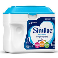 Similac雅培婴儿配方1段奶粉 12.4盎司（6罐装）