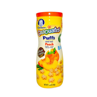 Gerber 嘉宝 Graduates Puffs 星星泡芙 三种口味组合装(42g*3瓶)