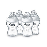 tommee tippee 汤美天地 Closer to Nature 母乳自然 宽口径奶瓶(260ml*4支)