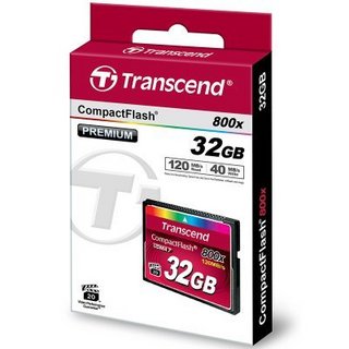 Transcend 创见 CF存储卡（ 32GB、800X）