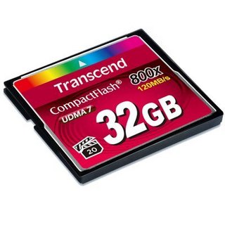 Transcend 创见 CF存储卡（ 32GB、800X）