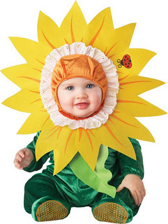  ​Lil Characters Baby Silly Sunflower Costume 宝宝向日葵连身衣