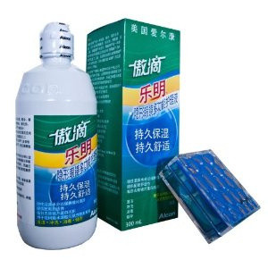 Alcon 爱尔康 傲滴 乐明 隐形眼镜护理液 300ml