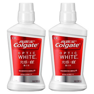 Colgate 高露洁 光感▪白 漱口水 （500ml*2）